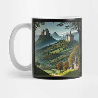 Rival Castles - Fantasy DND Render Mug